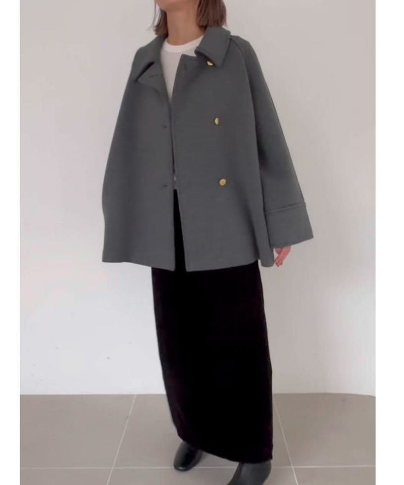 quaranciel: ダブル サテン バルマカーン コート｜ SHIPS 公式サイト