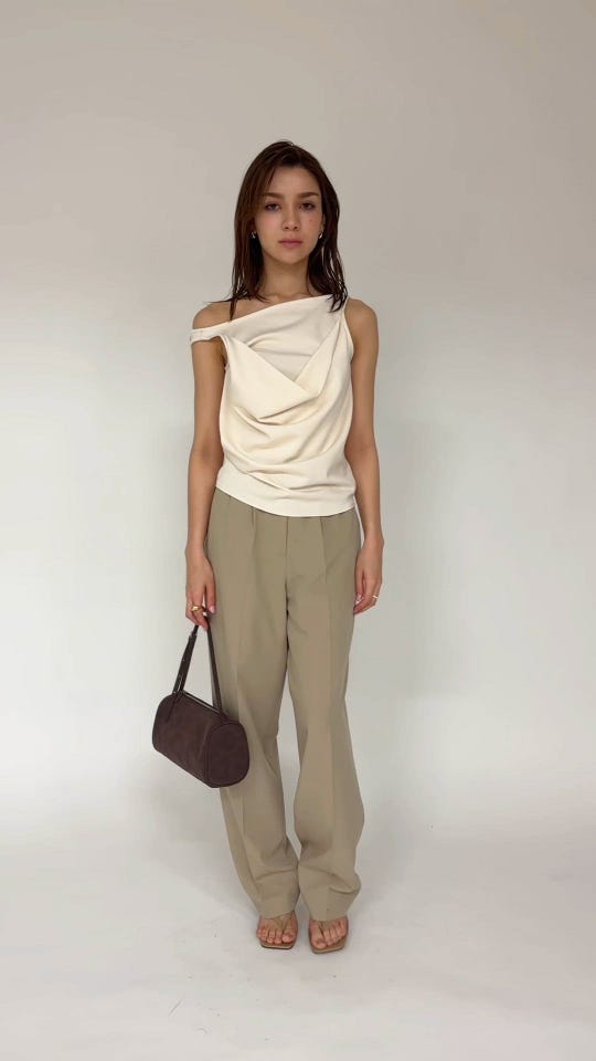 タック ワイド パンツ KINO THE KEI 全3色｜ktk711-0013【2