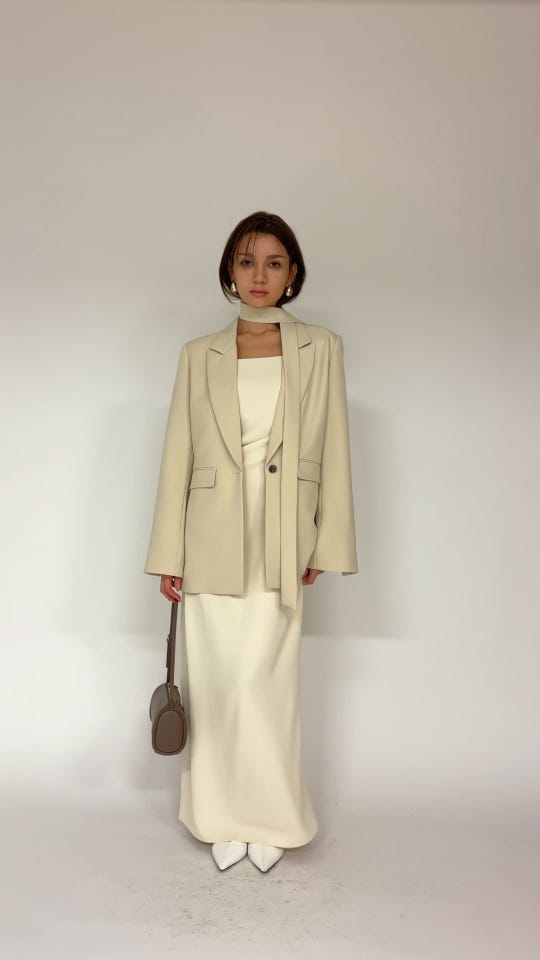 ベルテッド オーバー サイズ ジャケット KINO THE KEI 全3色｜ktk231