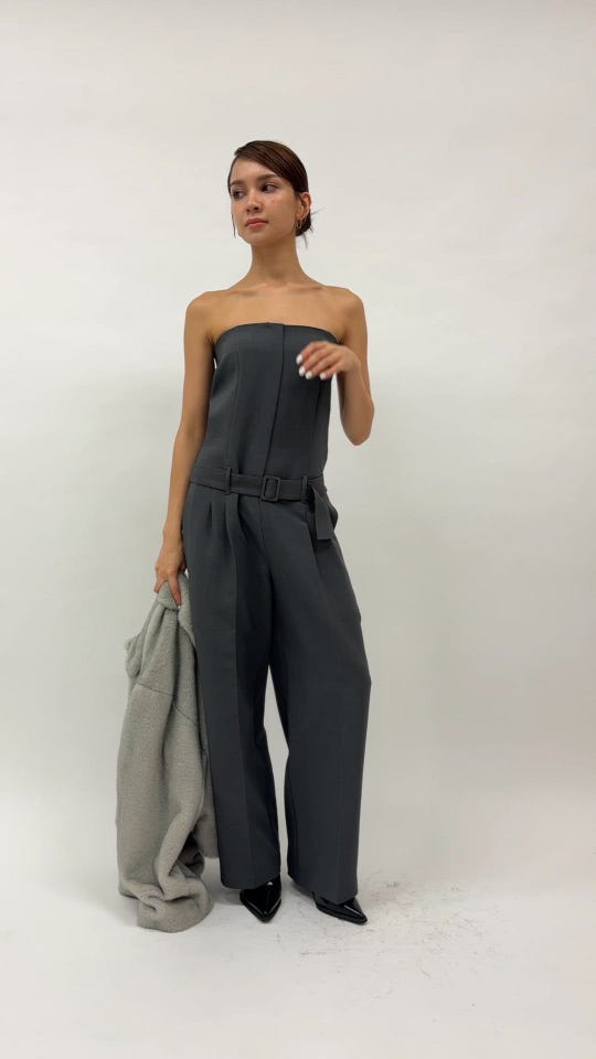 NewYear-SALE ベルトマーク ベア オールインワン KINO THE KEI 全3色