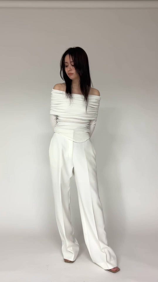 セミ ワイド パンツ KINO THE KEI 全2色｜ktk711-0016【2】 - ワイド