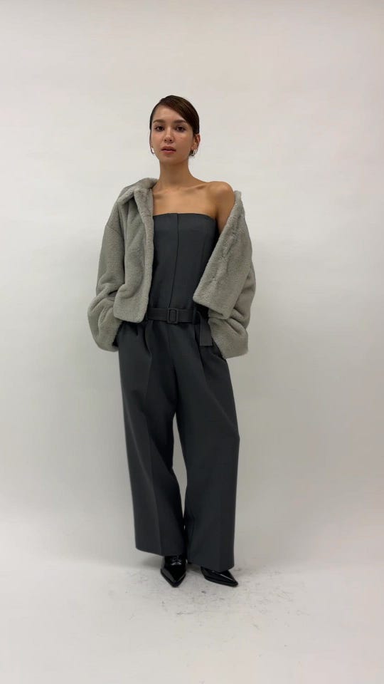 専用 COL PIERROT サテンベアオールインワン 専用 COL PIERROT サテンベアオールインワン